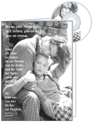 CD-Card WENN ZWEI MENSCHEN SICH LIEBEN