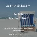 Lizenz (Voraussetzung für Nutzung in Gottesdiensten o. Veranstaltungen) / () Unbegrenzte Lizenz