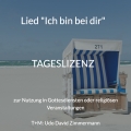 Lizenz (Voraussetzung für Nutzung in Gottesdiensten o. Veranstaltungen) / () Tageslizenz